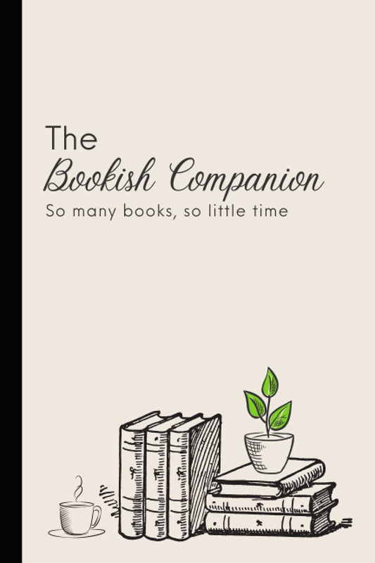 The Bookish Companion (Mini) Reading Log and Notebook: 6" x 9" lined 120-page reading journal for book reviews and record keeping - 9644