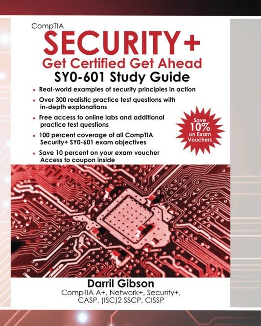 CompTIA Security+ Get Certified Get Ahead: SY0-601 Study Guide - 7544