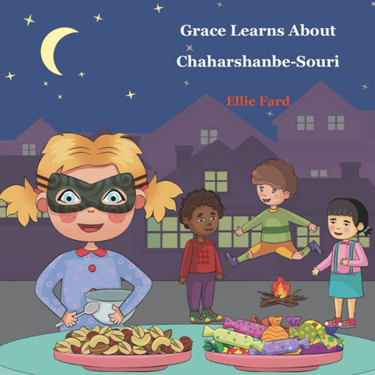 Grace Learns about Chaharshanbe Souri (Learn about different cultures ( Persian )) - 1036