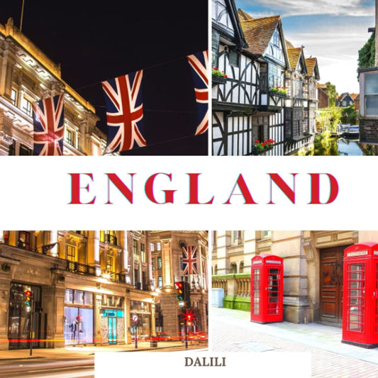 England: A Beautiful Travel Photography Coffee Table Picture Book with Words of the Country in United Kingdom, Europe| 100 Cute Nature Images - 1177