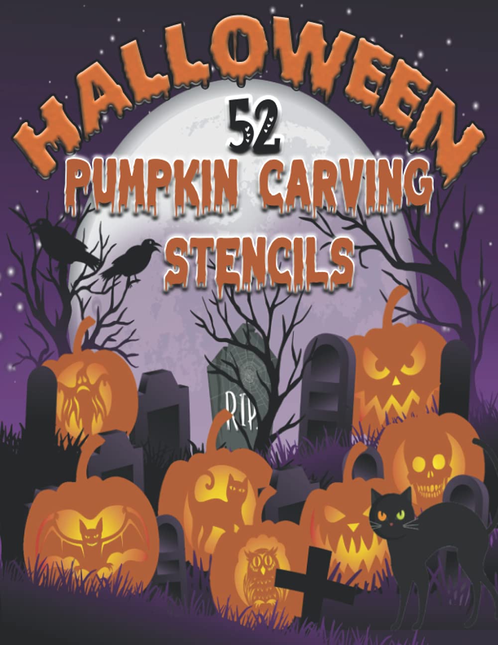 Halloween Pumpkin Carving Stencils : 52 Halloween - 6350