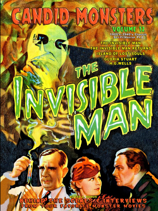 Candid Monsters Volume 12 1920's-1940's Classic Sci-Fi/Horror Pt.2