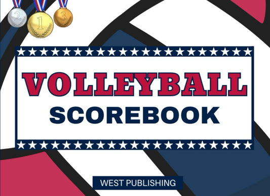 Volleyball Scorebook: High School and Middle School Stats Sheets for Scorekeepers and Coaches | The Score Right Keeping Book with History and Facts of Volleyball - 3129