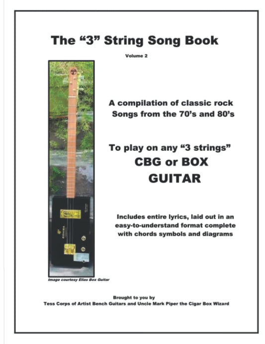 The "3 String" Song Book: Volume 2