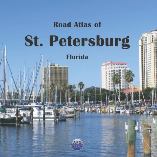 Road Atlas of St. Petersburg, Florida - 5988