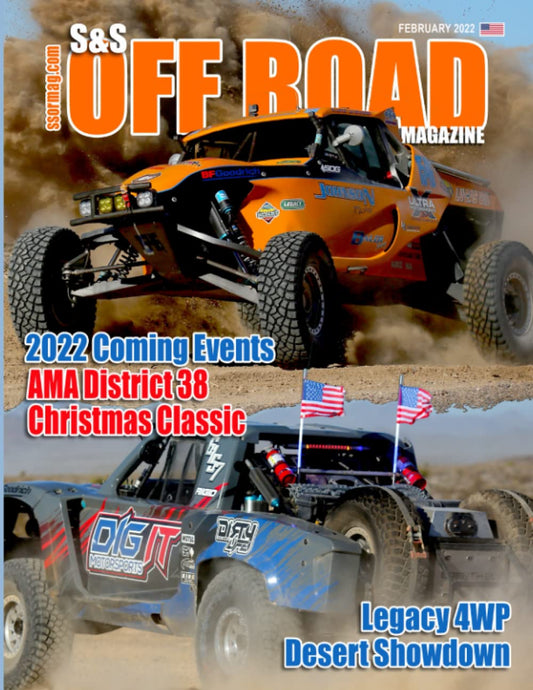 S&S Off Road Magazine February 2022 Book Version: Off road racing, dirt bikes, quads, UTVs, SXS, 4WDs, Trucks, desert racing and automotive fun (S&S Off Road Magazine Book Series)