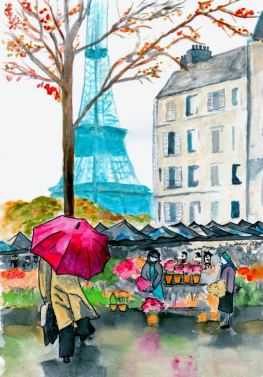 Paris Letters Planner: An undated perpetual planner from Janice MacLeod, the New York Times best selling author of Paris Letters - 4088