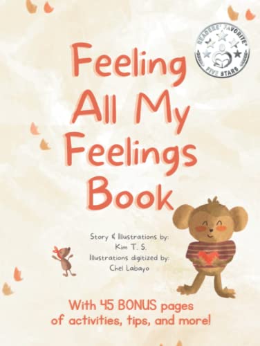 Feeling All My Feelings Book: A Picture book about dealing with emotions like anger, fear, shyness for kids, toddlers, preschoolers, kindergarten (Self-Regulation, Mindfulness) - 2870