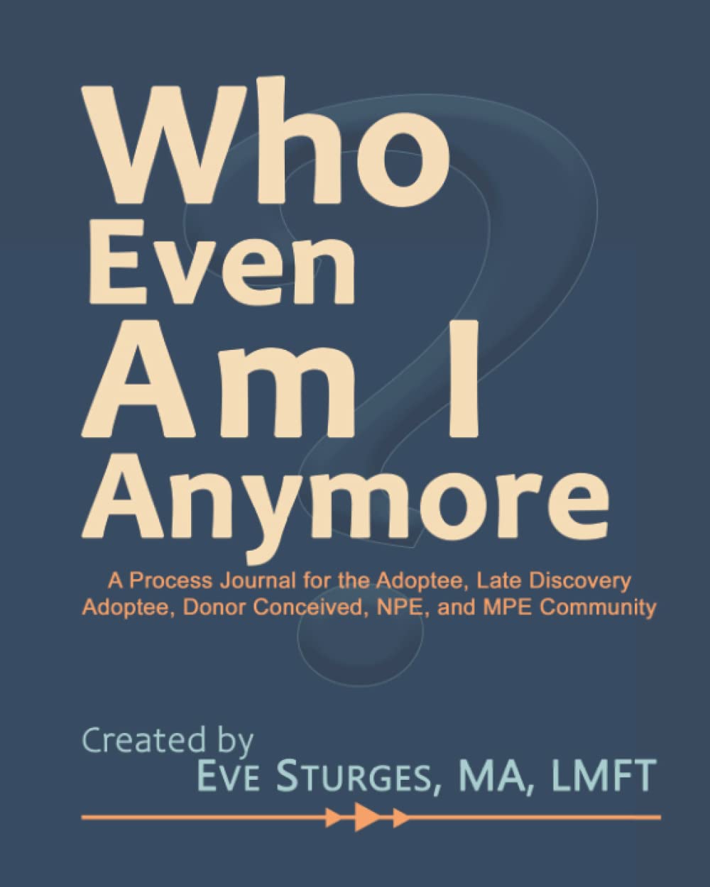 Who Even Am I Anymore: A Process Journal For the Adoptee, Late Discovery Adoptee, Donor Conceived, NPE, and MPE Community - 4385