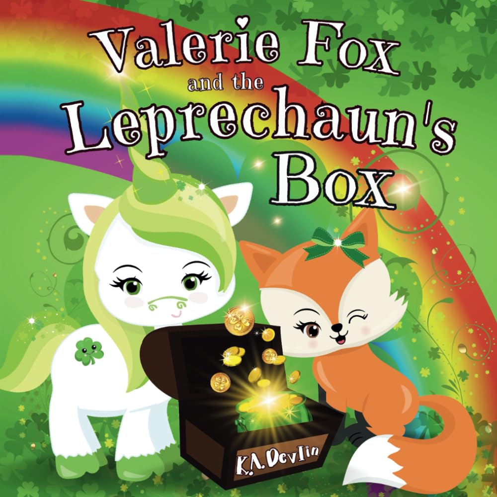 Valerie Fox and the Leprechaun's Box: A Rhyming St. Patrick's Day Read Aloud Story Book for Kids - 5171