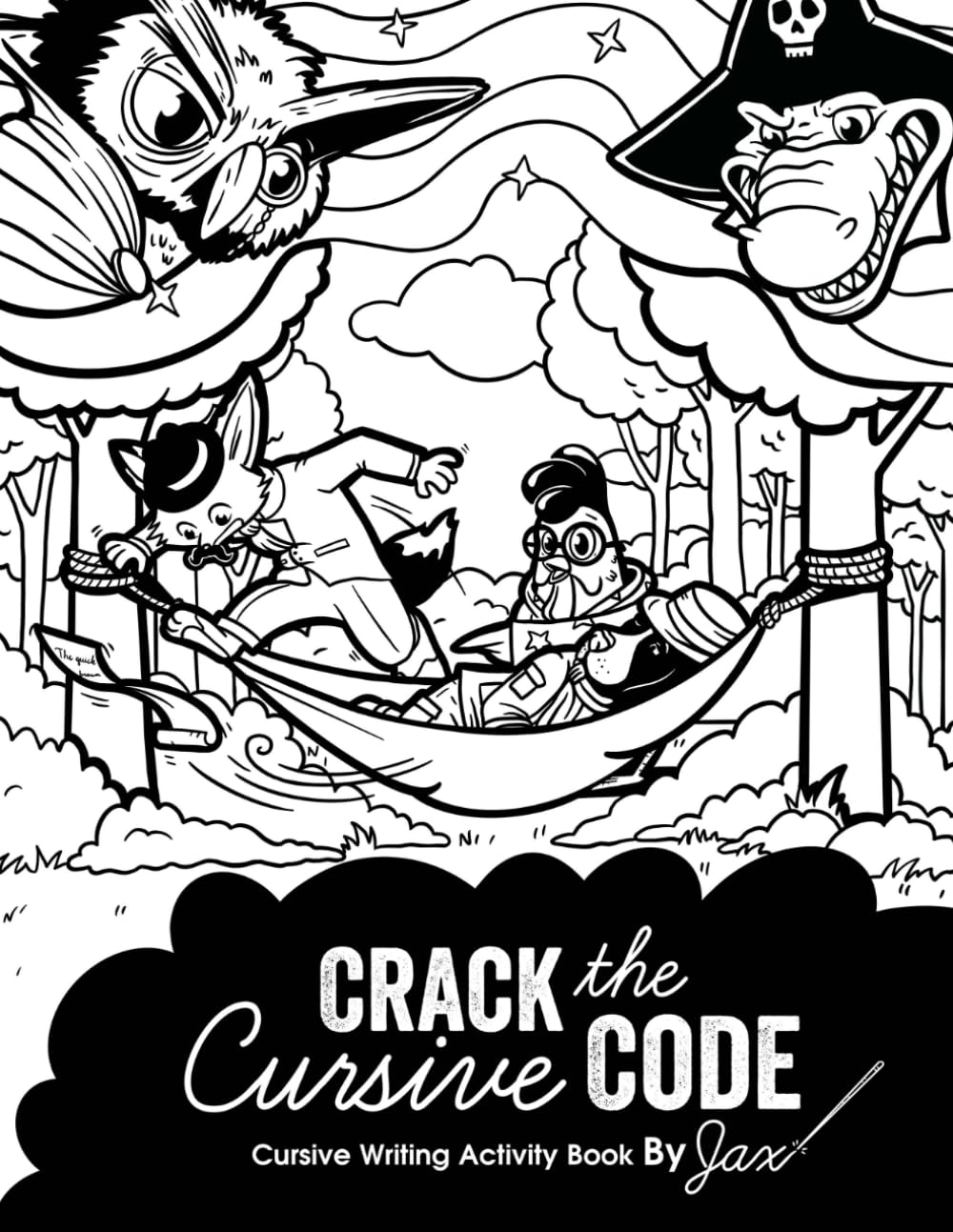 Crack the Cursive Code: Make learning cursive writing fun with this one-of-a-kind workbook. - 3120