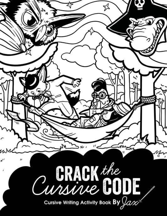 Crack the Cursive Code: Make learning cursive writing fun with this one-of-a-kind workbook. - 3120