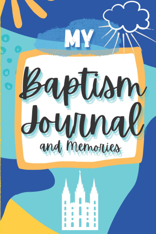 Baptism Commemorative Journal For Boys: With Scripture Study Activities, Gratitude Activities, Coloring and Journaling Spaces - 4911