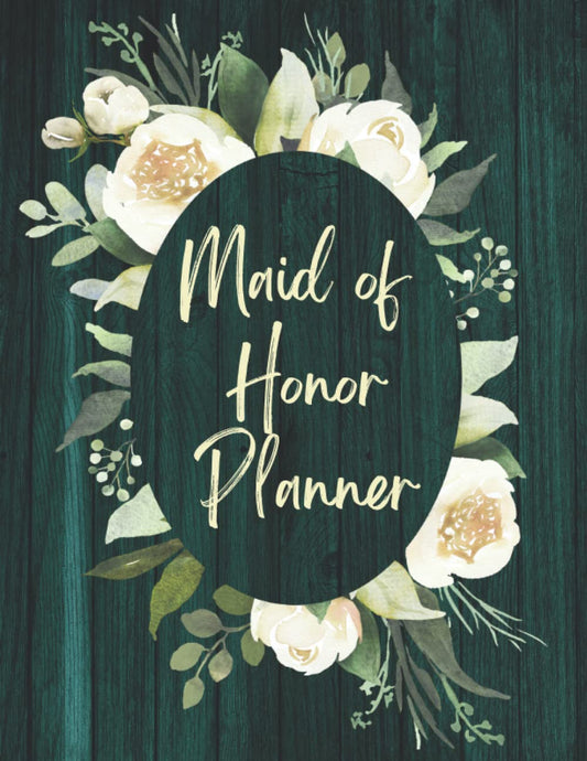 Maid Of Honor Planner: Wedding Organizer for Duties Checklist of Maid or Matron Of Honour | Bachelorette Party and Bridal Shower Planning | Proposal Gifts From The Bride - 4260