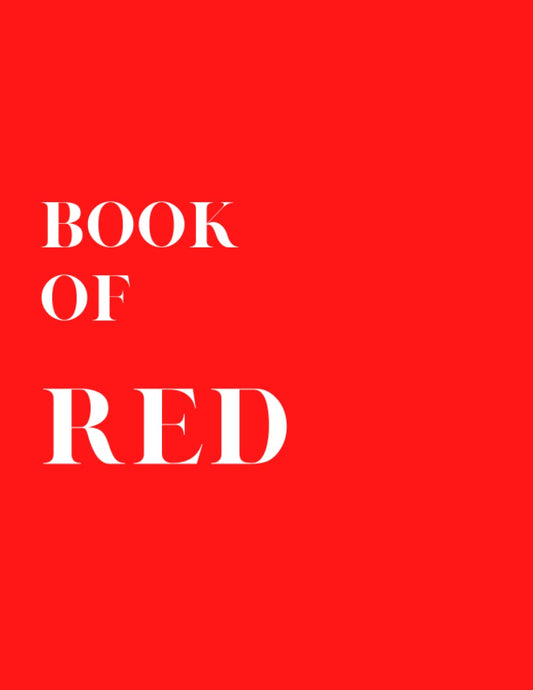 Book of Red: A Decorative Book (Colors: A Decorative Book Collection)