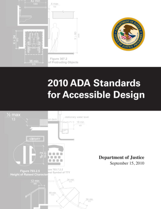 2010 ADA Standards for Accessible Design (U.S. Department of Justice) - 8474