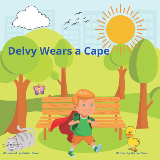 Delvy Wears a Cape - 3281