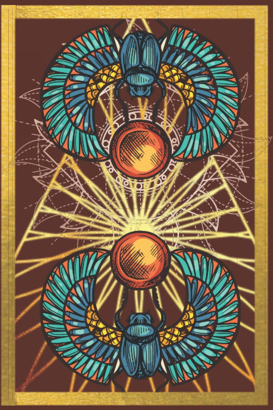 Journal: Sacred Egyptian Scarab Journal