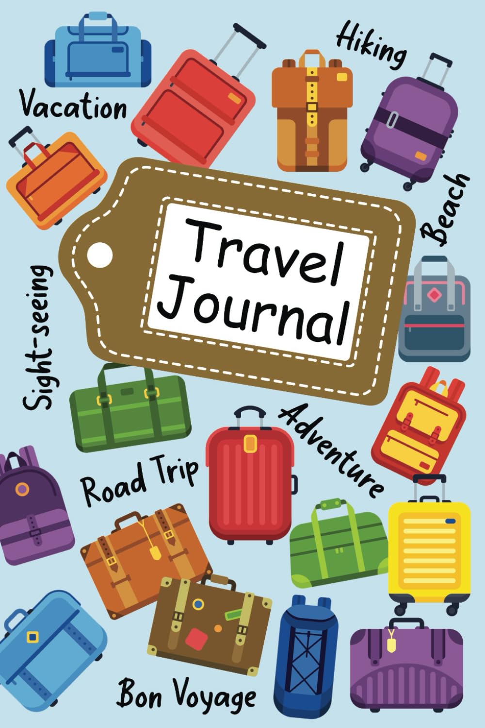 Travel Journal: Teen Travel Journal | Writing Prompts for Documenting Vacations and Travels - 9498