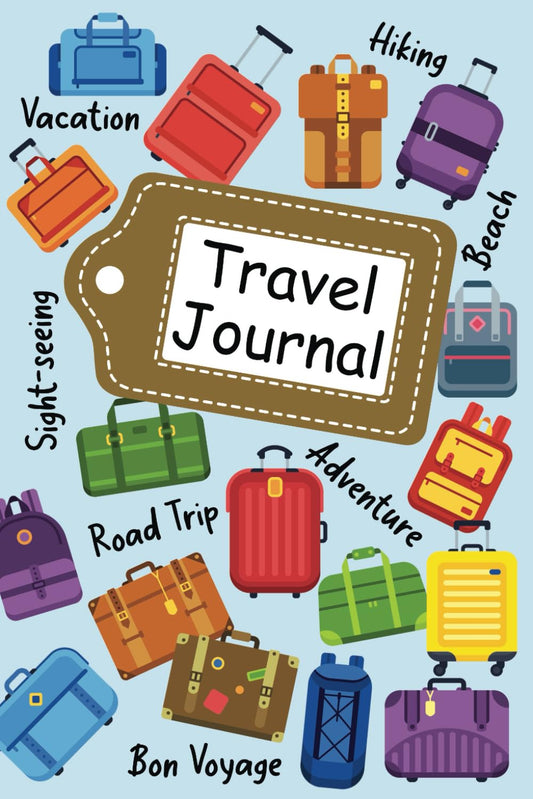 Travel Journal: Teen Travel Journal | Writing Prompts for Documenting Vacations and Travels - 9498
