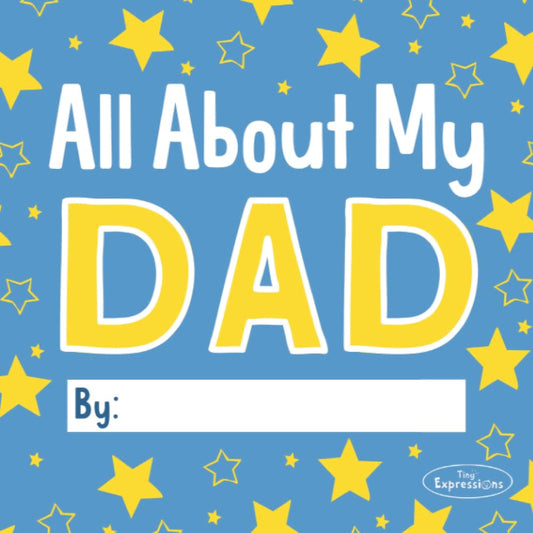 All About My Dad: 20+ Pages of Prompts and Coloring for Kids to Make a Unique Gift for their Dad - 9800
