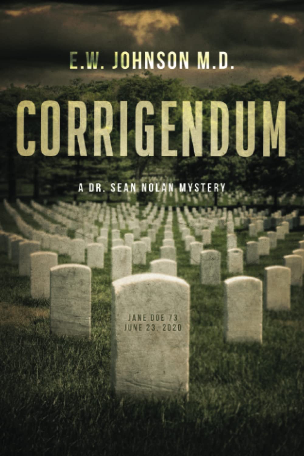Corrigendum: A Dr. Sean Nolan Mystery
