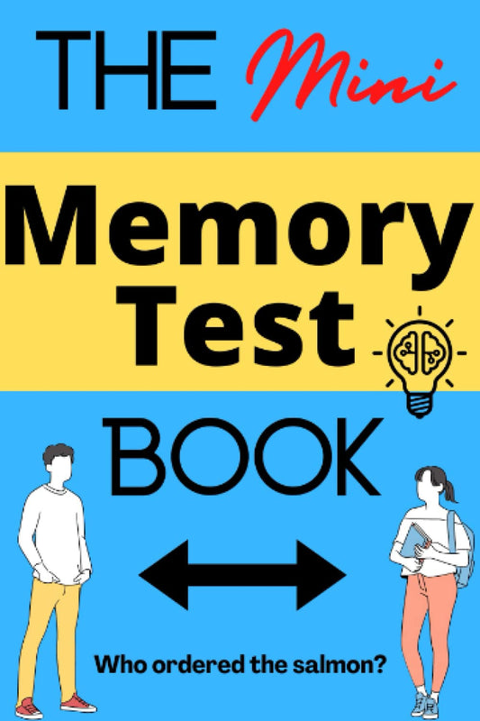 The (Mini) Memory Test Book: fun brain games for adults - 3147
