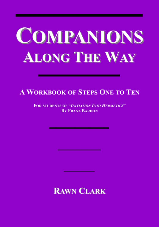 Companions Along The Way: A Workbook for IIH Steps One to Ten