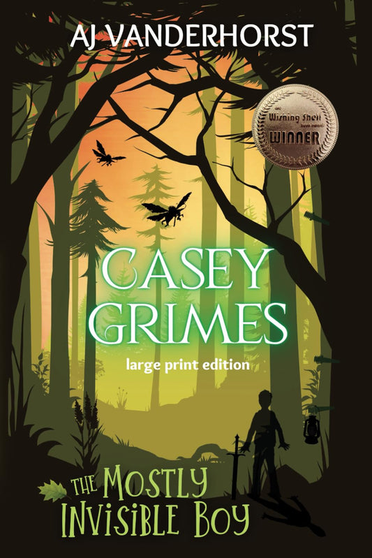The Mostly Invisible Boy (Large Print): Casey Grimes #1 - 9962