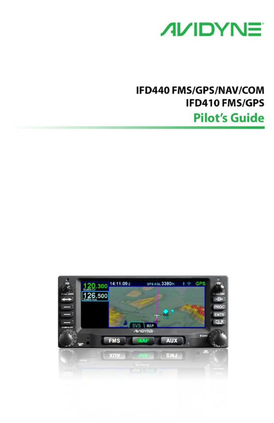 Avidyne IFD4XX Series Pilot's Guide: AviOS 10.3 (Avidyne IFD Operational Training Series)
