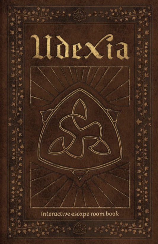UDEXIA: Interactive Escape Room Book - Puzzle Game Book - Play with Friends, Family or by Yourself - 2755