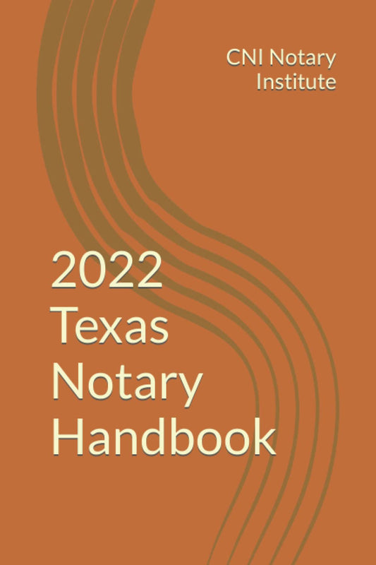 2022 Texas Notary Handbook - 3636