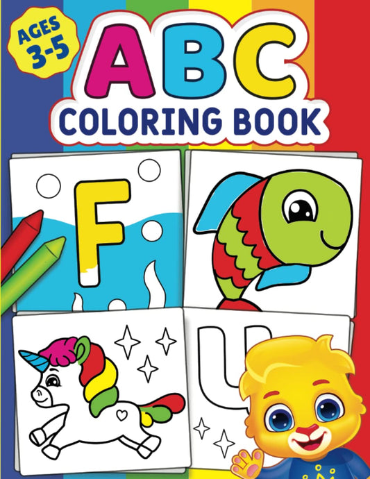 ABC Coloring Book: Color 100+ Animals, Birds, Vehicles, Fruits, Toys & Alphabets For Boys & Girls | Coloring Book for Toddlers and Preschool Kids | ... Book and Coloring Pages (Kids Ages 3-5) - 354