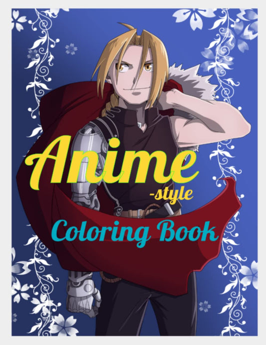 Anime Style Coloring Book for Teenagers - Coloring Anime Style Characters, Teen Anime Character Coloring Book: Color Anime Characters Your Way