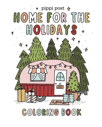 Holiday Coloring Book by Pippi Post - 8314