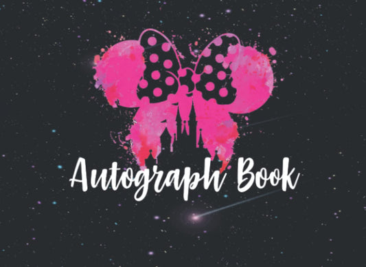 Autograph Book: Collect Characters /Celebrities Signatures From Theme Park Adventures All Over The World. Keep all ... Double Page Fun For Kids, Girls & Boys 2023 - 8730