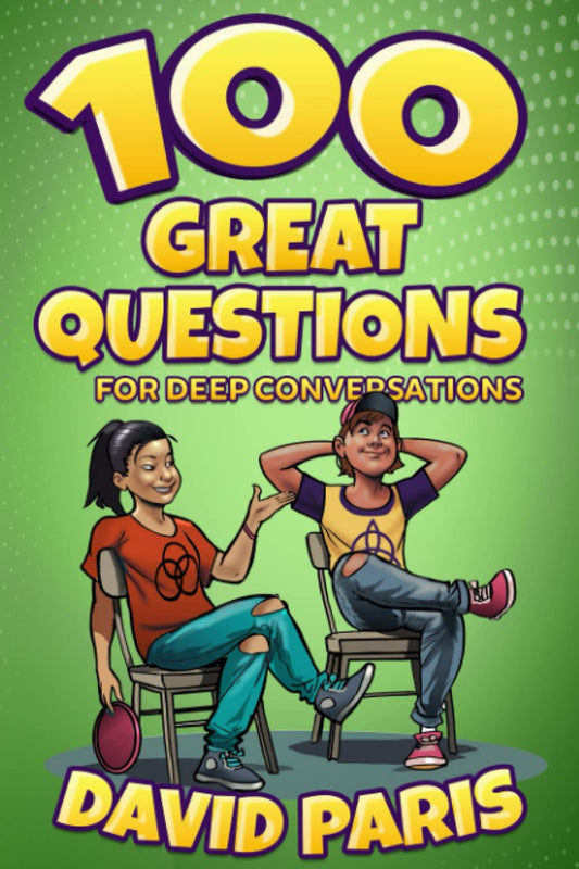 100 Great Questions for Deep Conversations B & W Version (50 Social Emotional Learning Lessons) - 1906