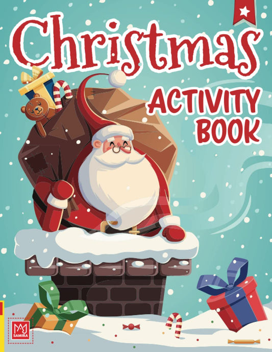 Christmas Activity Book: for Kids Ages 4-8. Word Searches, Color By Numbers, Mazes, Spot The Difference, Count and Color, Coloring Pages and More. - 3064