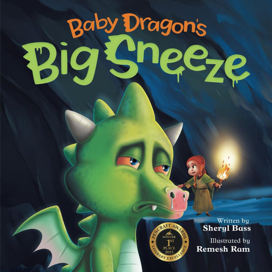 Baby Dragon's Big Sneeze: A Picture Book About Empathy and Trust for Children Age 3-7 (Magical Fairy Tale Adventures) - 867