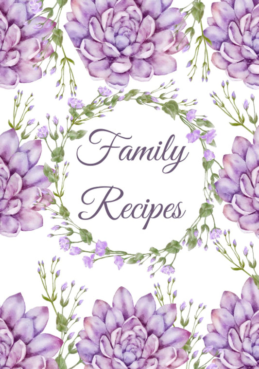 Family Recipes: A Blank Cookbook To Write Your Own Recipe: Blank Recipe Book | Family Recipe Journal | Blank Cookbooks For Family Recipes | Recipes Book To Write In | Hardcover - 9322