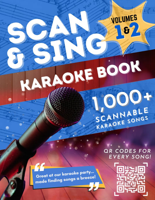 Scan & Sing Karaoke Book Volumes 1&2 - 5397