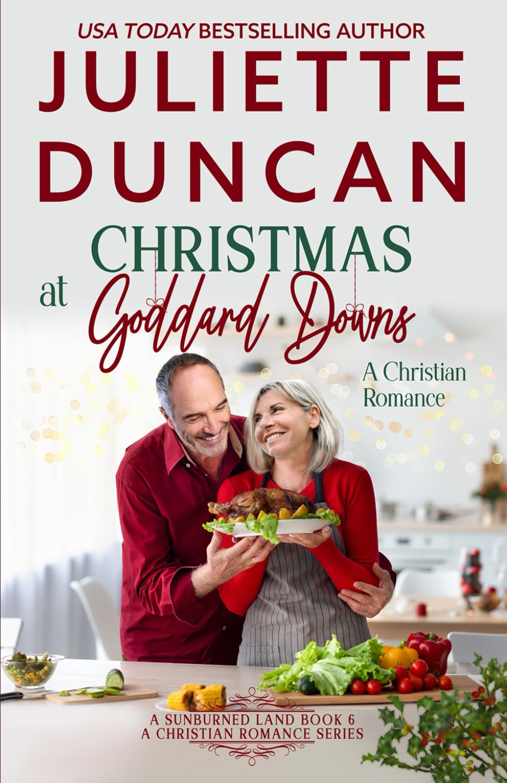 Christmas at Goddard Downs: A Mature-Age Christian Romance (A Sunburned Land Series)