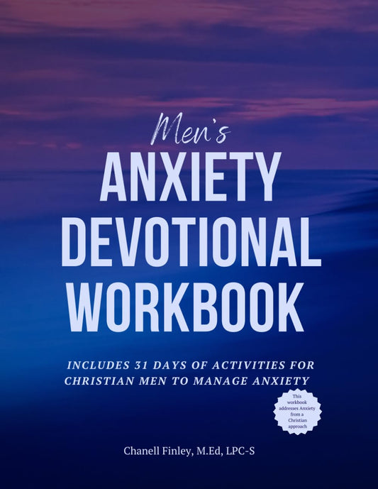 Men's Anxiety Devotional Workbook: Includes 31 Days of Activities for Christian Men to Manage Anxiety - 3603