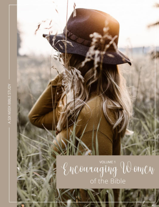 Encouraging Women of the Bible: A Six Week Bible Study - 8574