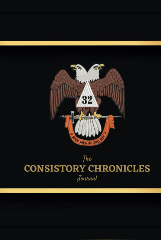Consistory Chronicles: A journal to notate the chronicles of a consistory member. 32nd Degree, Scottish Rite, Southern Jurisdiction, PHA - 9321