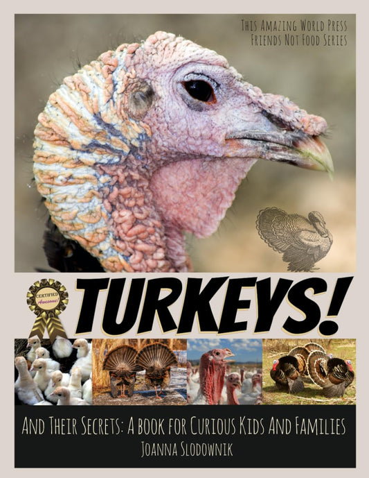 Turkeys! And Their Secrets: A Book for Curious Kids and Families (Animals and Their Secrets) - 9958