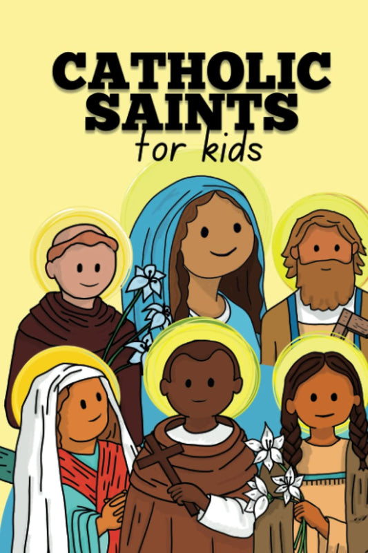 Catholic Saints for Kids - Featuring 12 well known Catholic Saints, Virgin Mary, St. Joseph, St. Anthony, St. Francis of Assisi: Baptism, Reconciliation, Communion gift for Catholic Kids ages 5-10 - 4127
