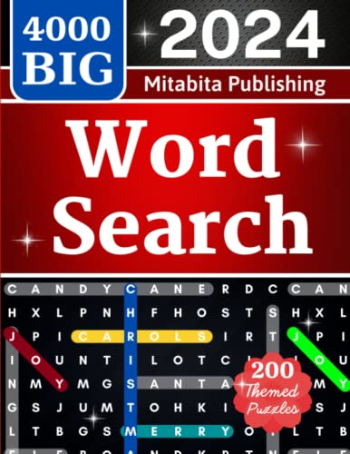 4000 BIG Word Search for Adults: Large Print (200 Themed Puzzles): Relaxing Big Font Wordfind, Anti-Eye Strain, Puzzle Book for Adults, Seniors to Have Fun and Relax - 87
