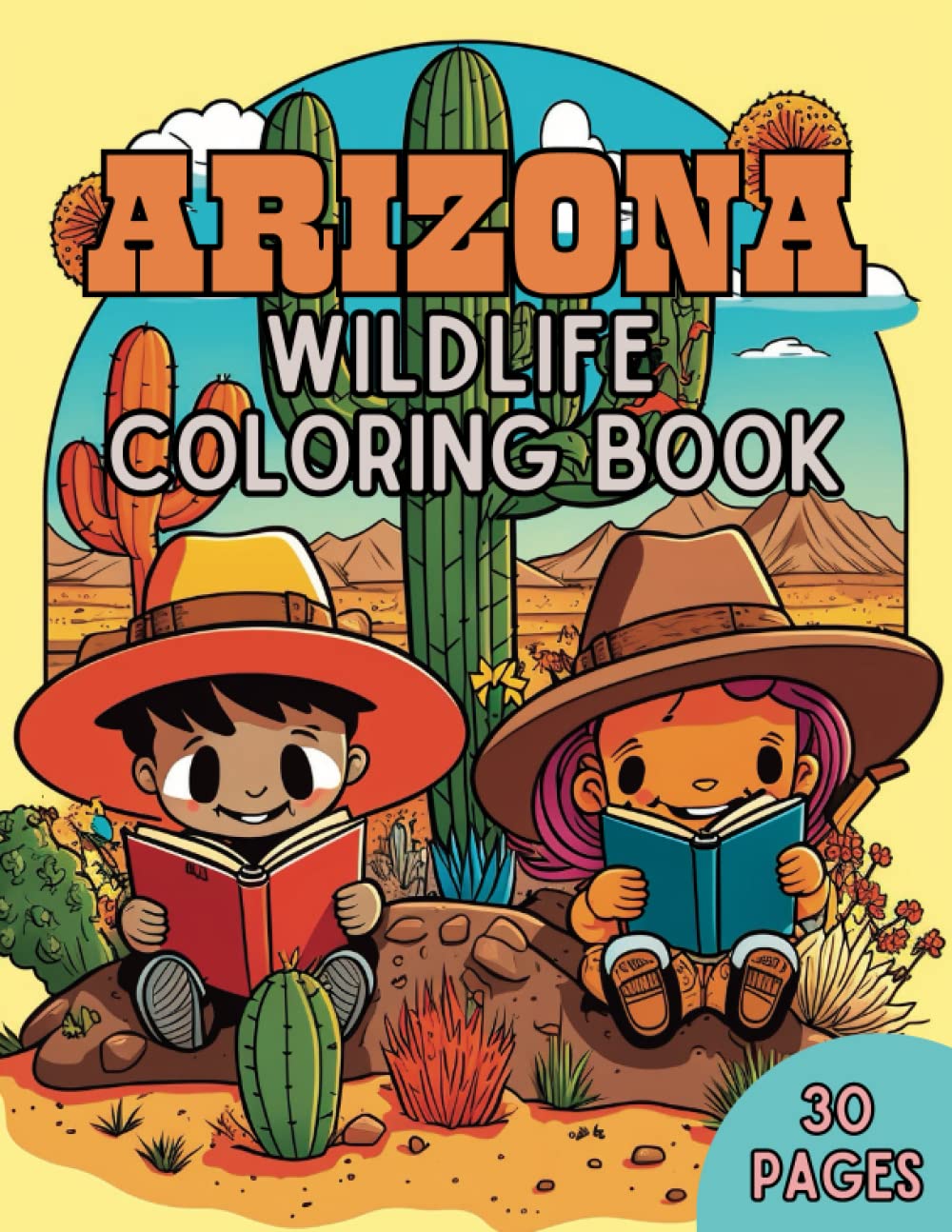 Arizona Wildlife Coloring Book: Discover the Wonders of the Southwest Through Stunning Illustrations of Native Animals - 2569