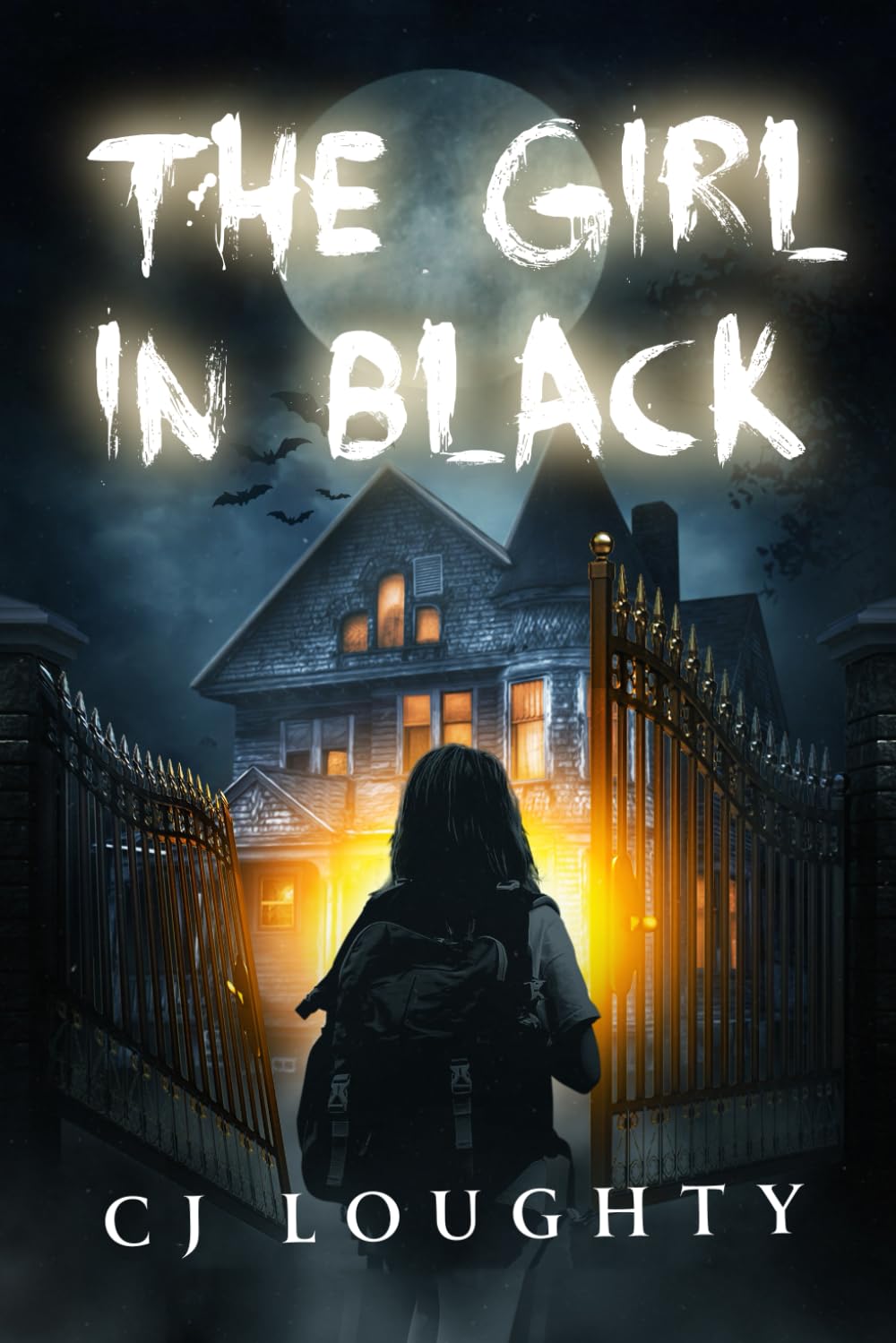The Girl in Black: a scary mystery book for kids 11-14 - 5064